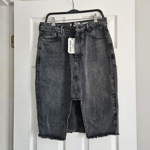 Velvet Heart Black Pencil Skirt Elegant Tailored Fit